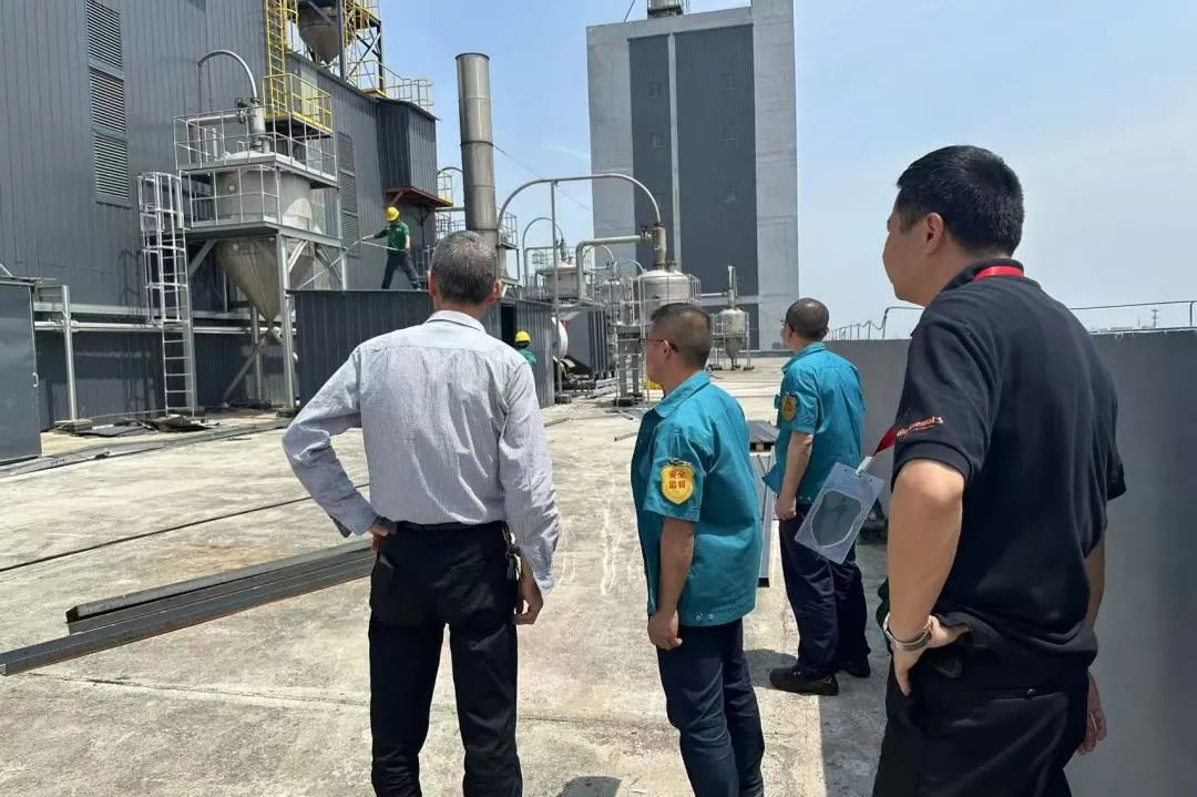 Changshu Polyester vykonáva bezpečnostné inšpekcie pred dovolenkou v máji